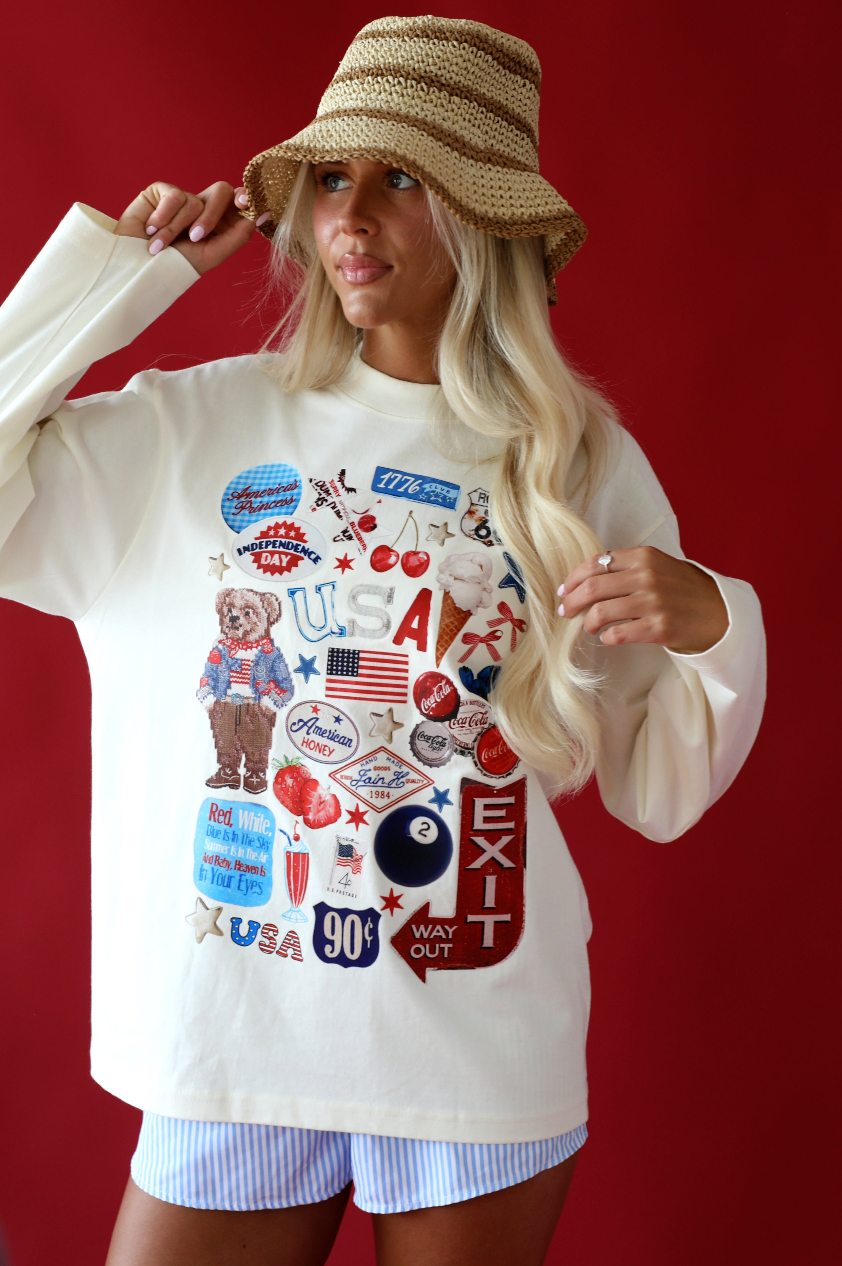 PRE-ORDER: Scrapbook USA Daily Tee: Vanilla