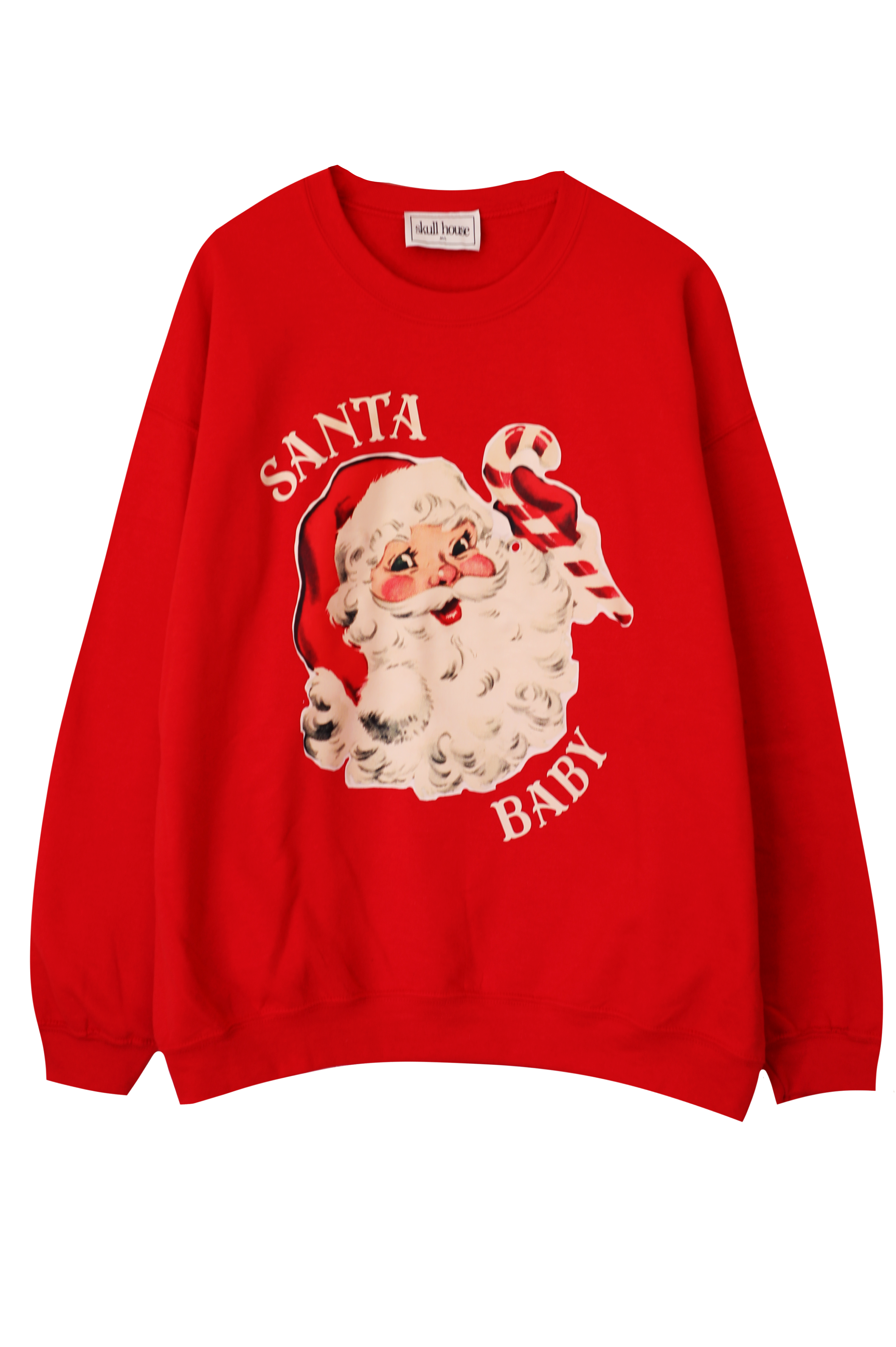 Santa Baby Crewneck: Red