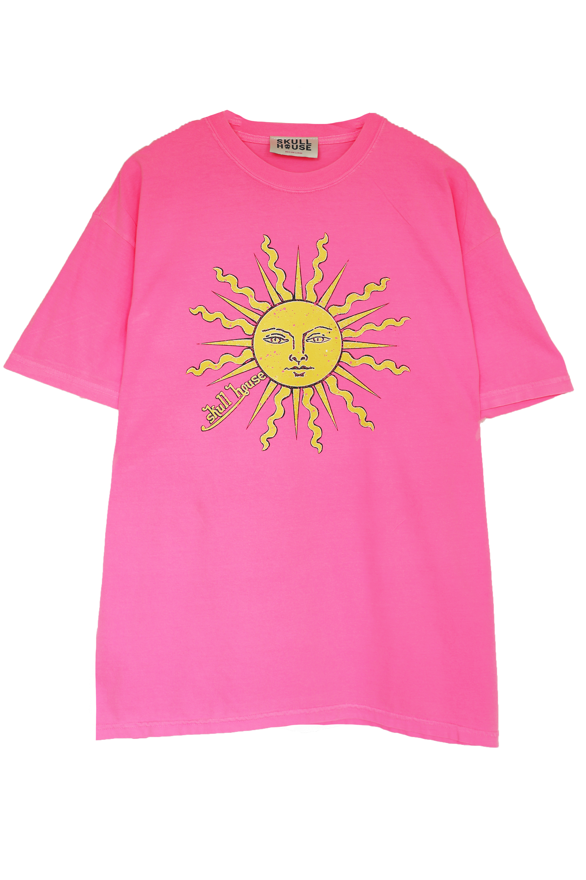 Sun Tee: Neon Pink