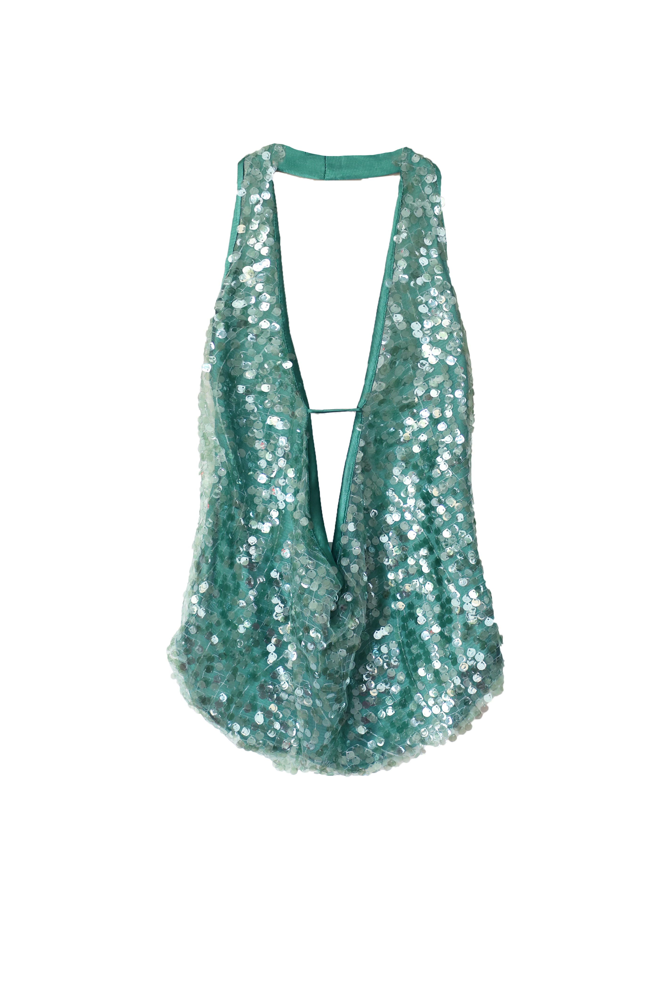 Mermaid Halter: Seaweed