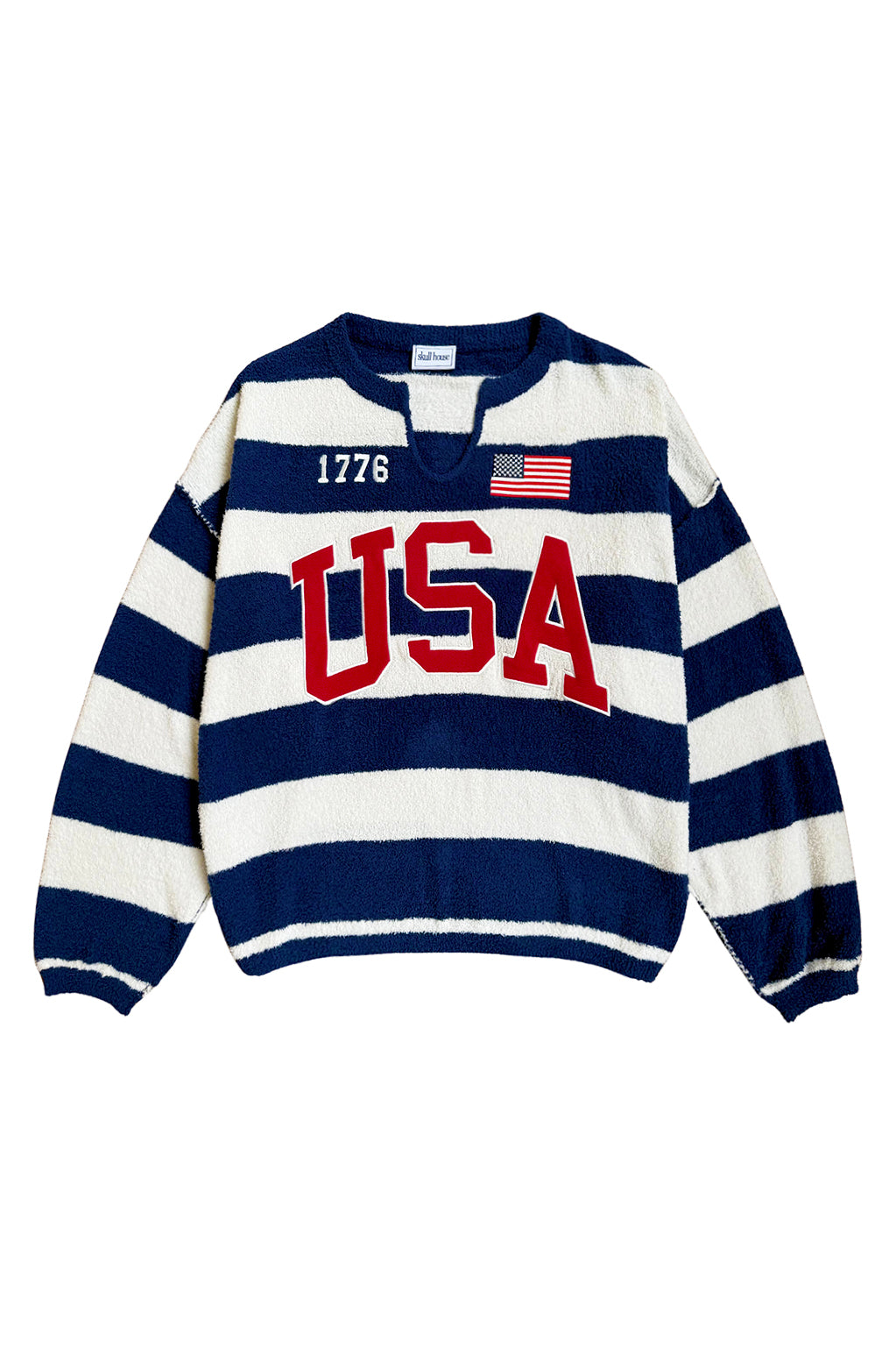 PRE-ORDER: USA Sweater: Blue