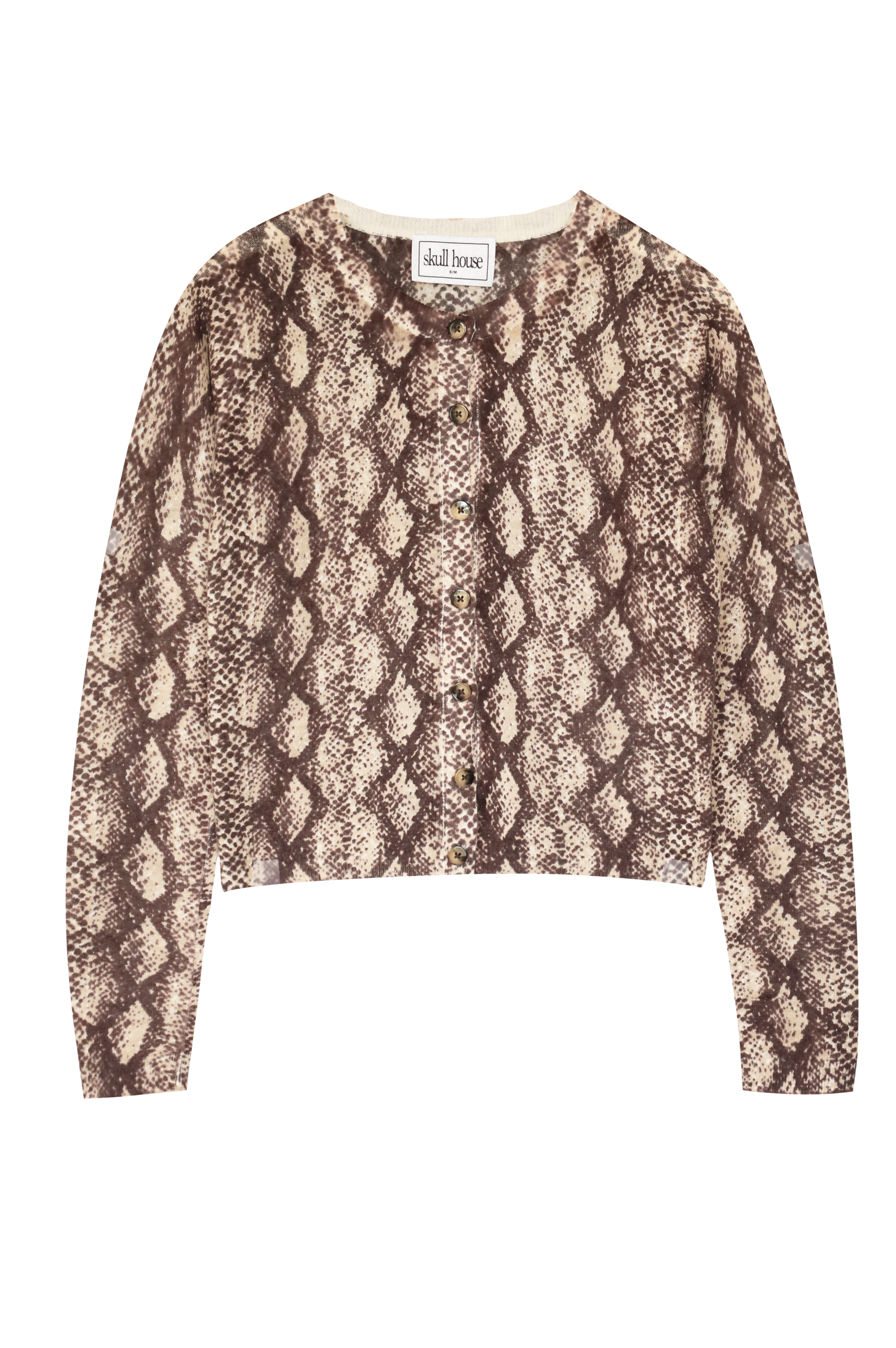 Crowd Pleaser Cardigan: Snake