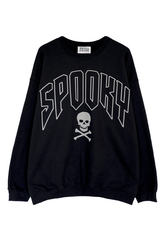 Spooky Crewneck: Black