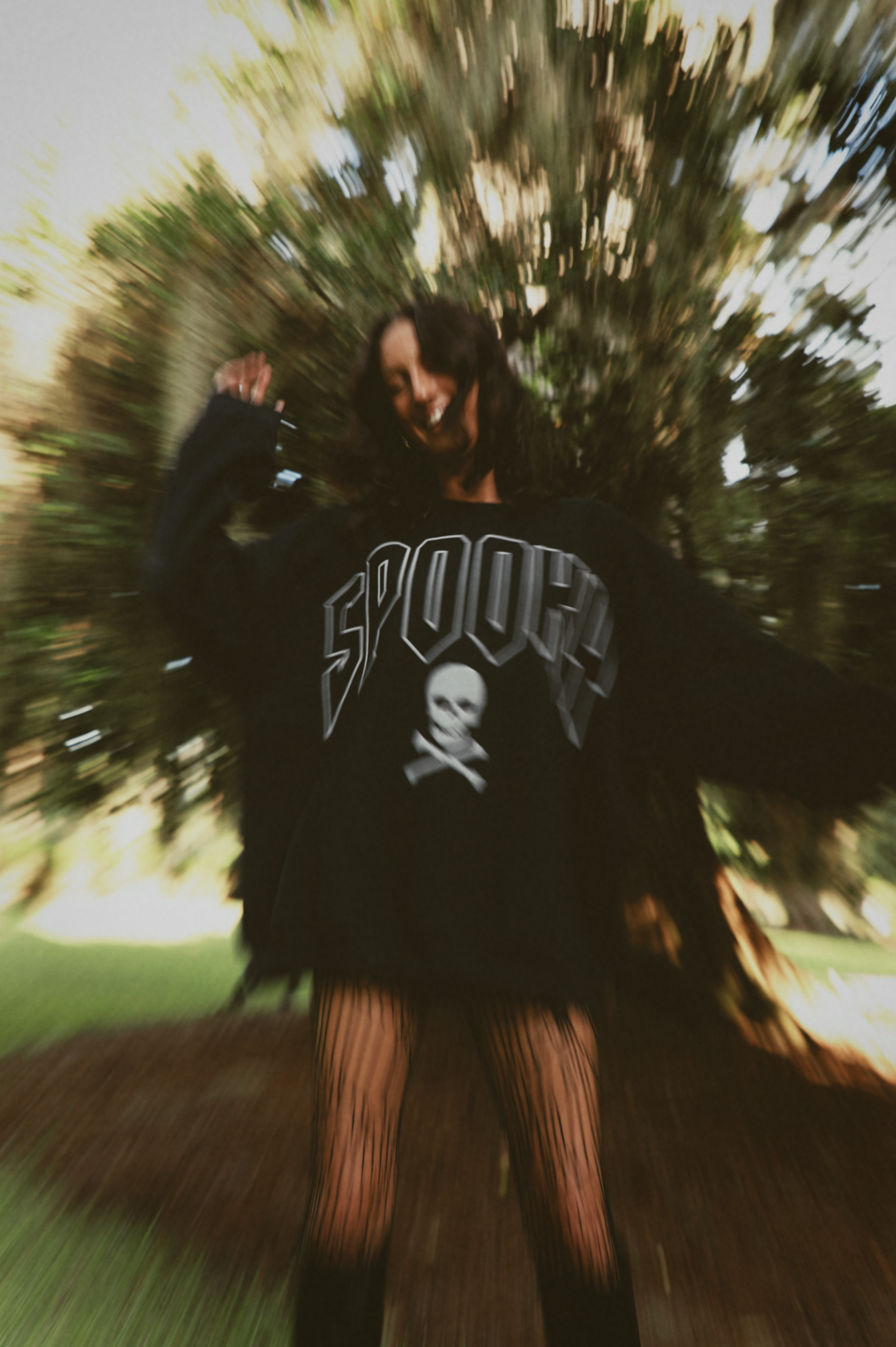 Spooky Crewneck: Black