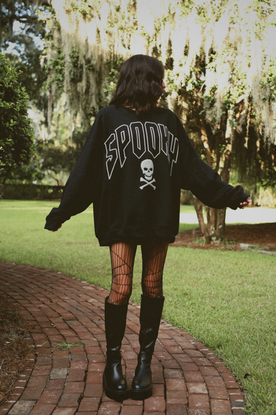 Spooky Crewneck: Black