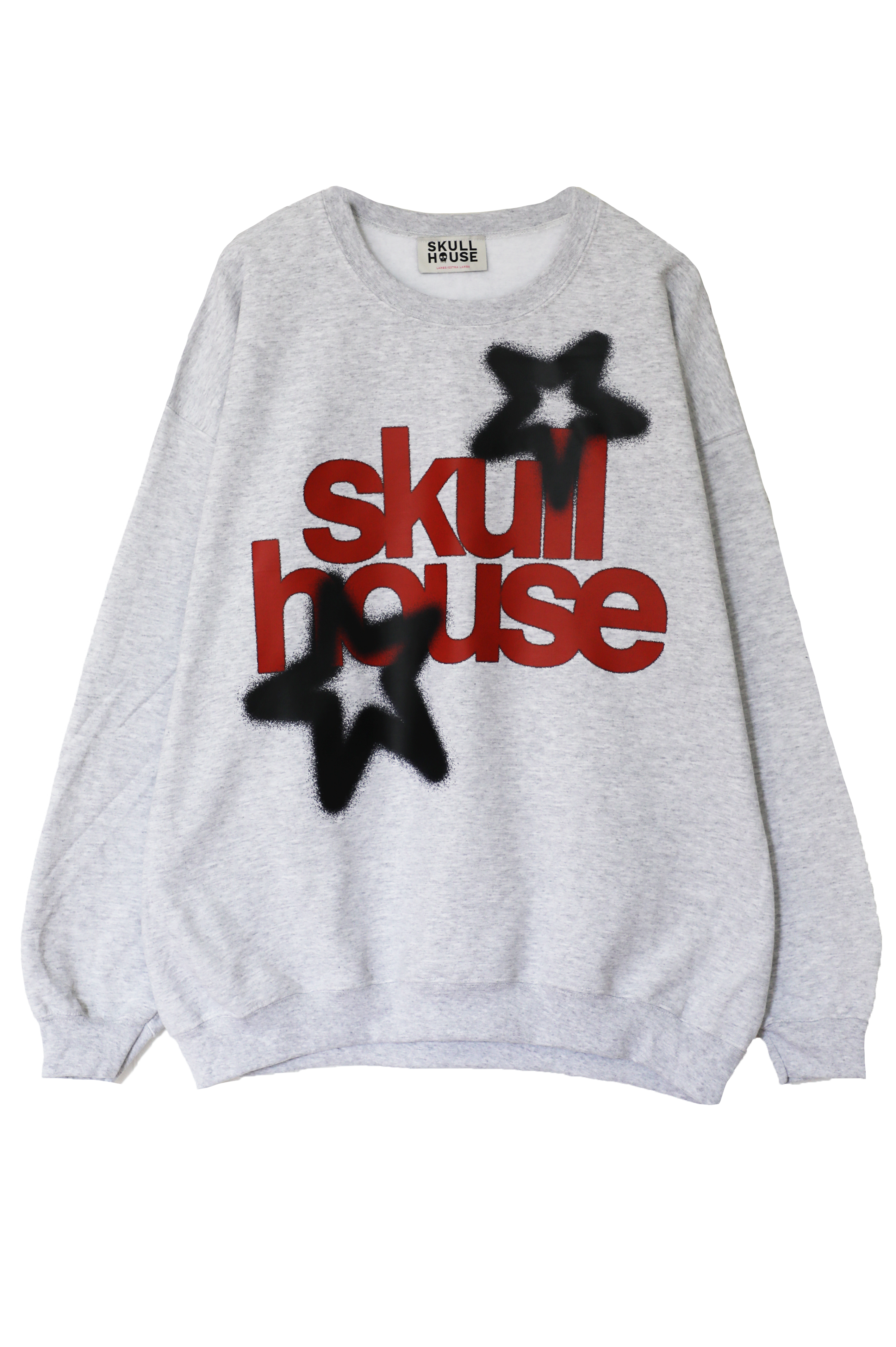 Logo Star Crewneck: Ash