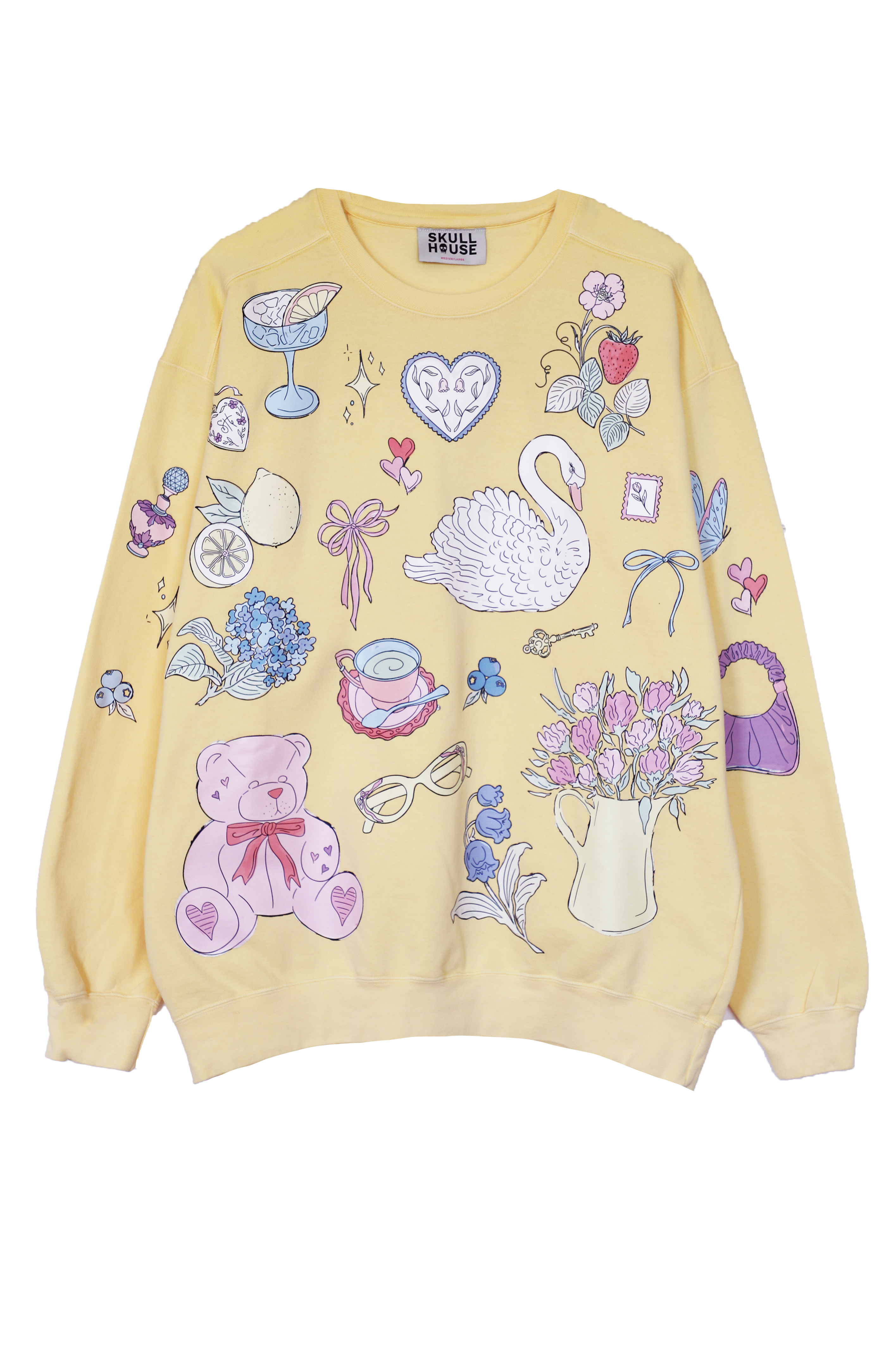 PRE-ORDER: Spring Doodles Crewneck: Butter