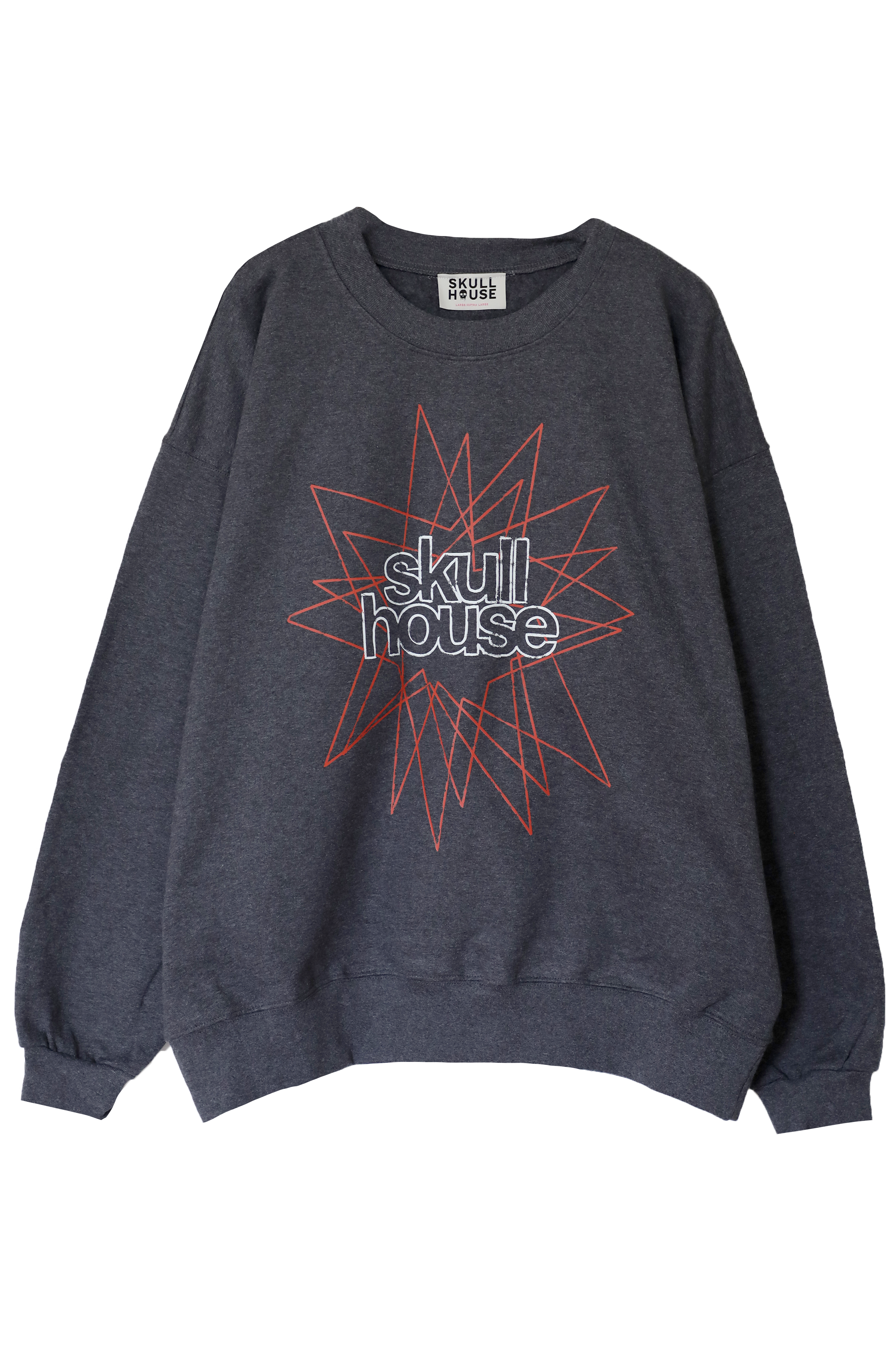 Starburst Crewneck: Charcoal Heather