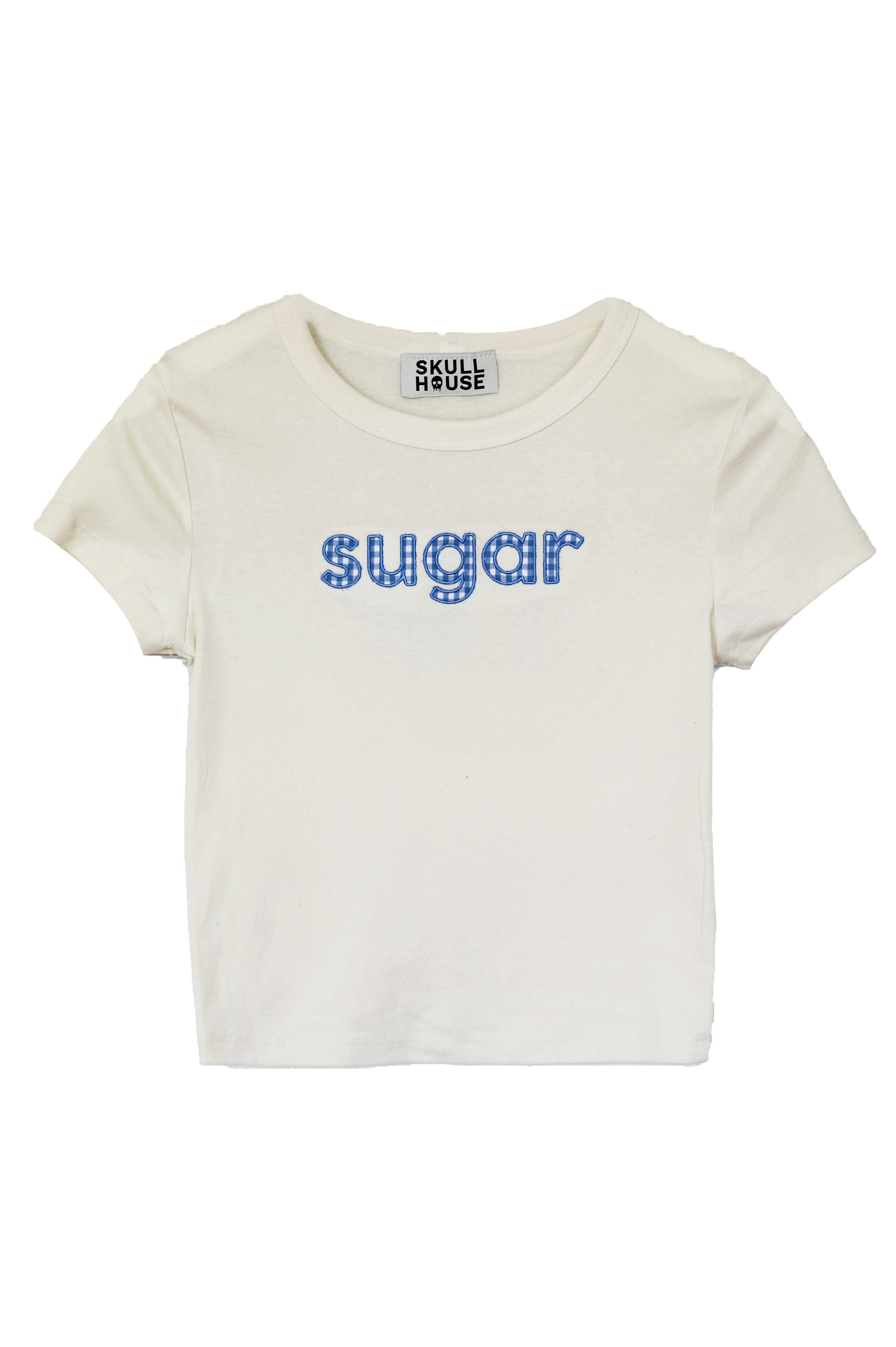 PRE-ORDER: Baby Tee: Beige/Sugar