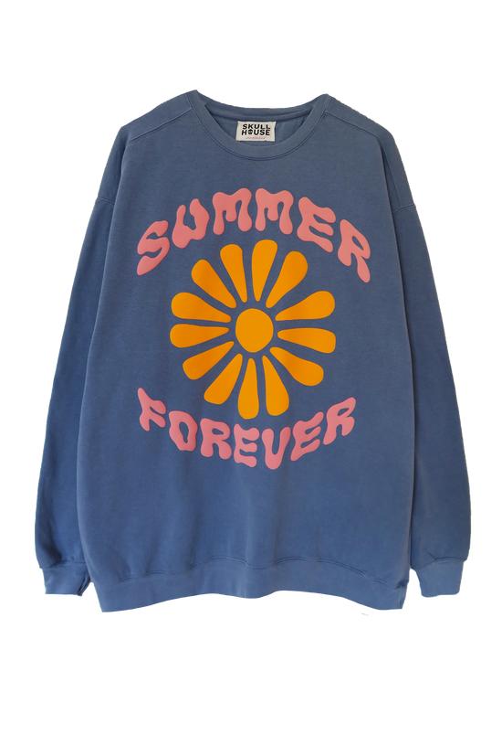 PRE-ORDER: Summer Forever Crewneck: Denim