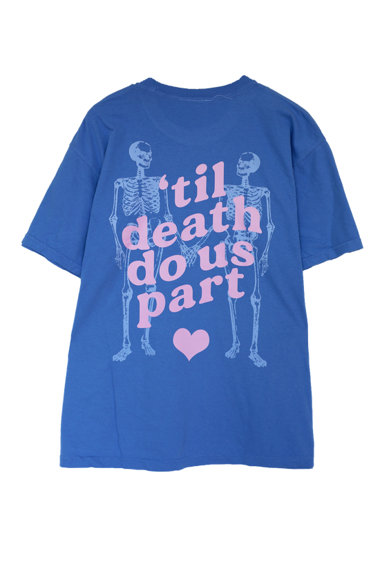 Til Death Tee: Blueberry