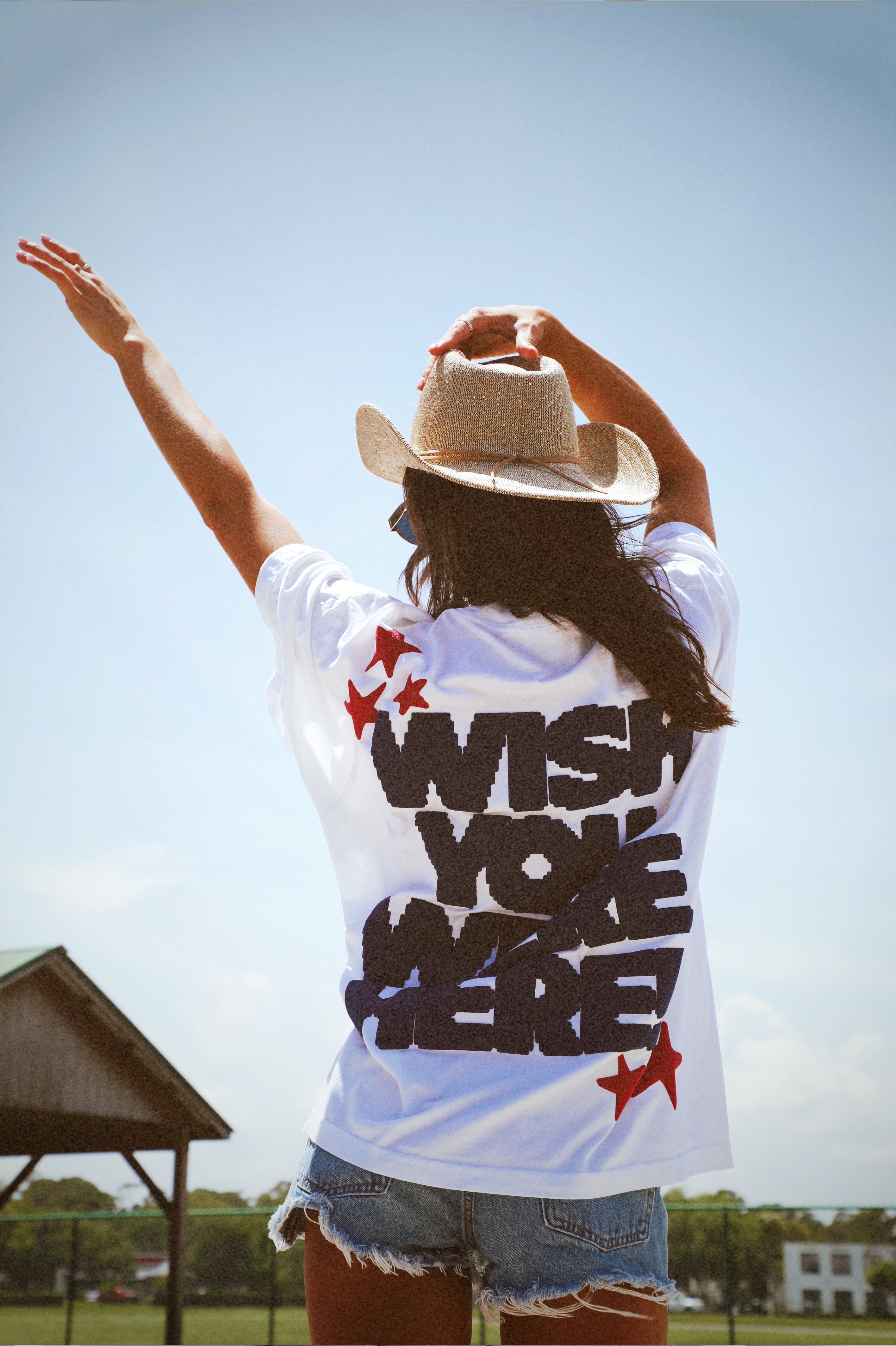 PRE-ORDER: Wish You Were Here Tee: White