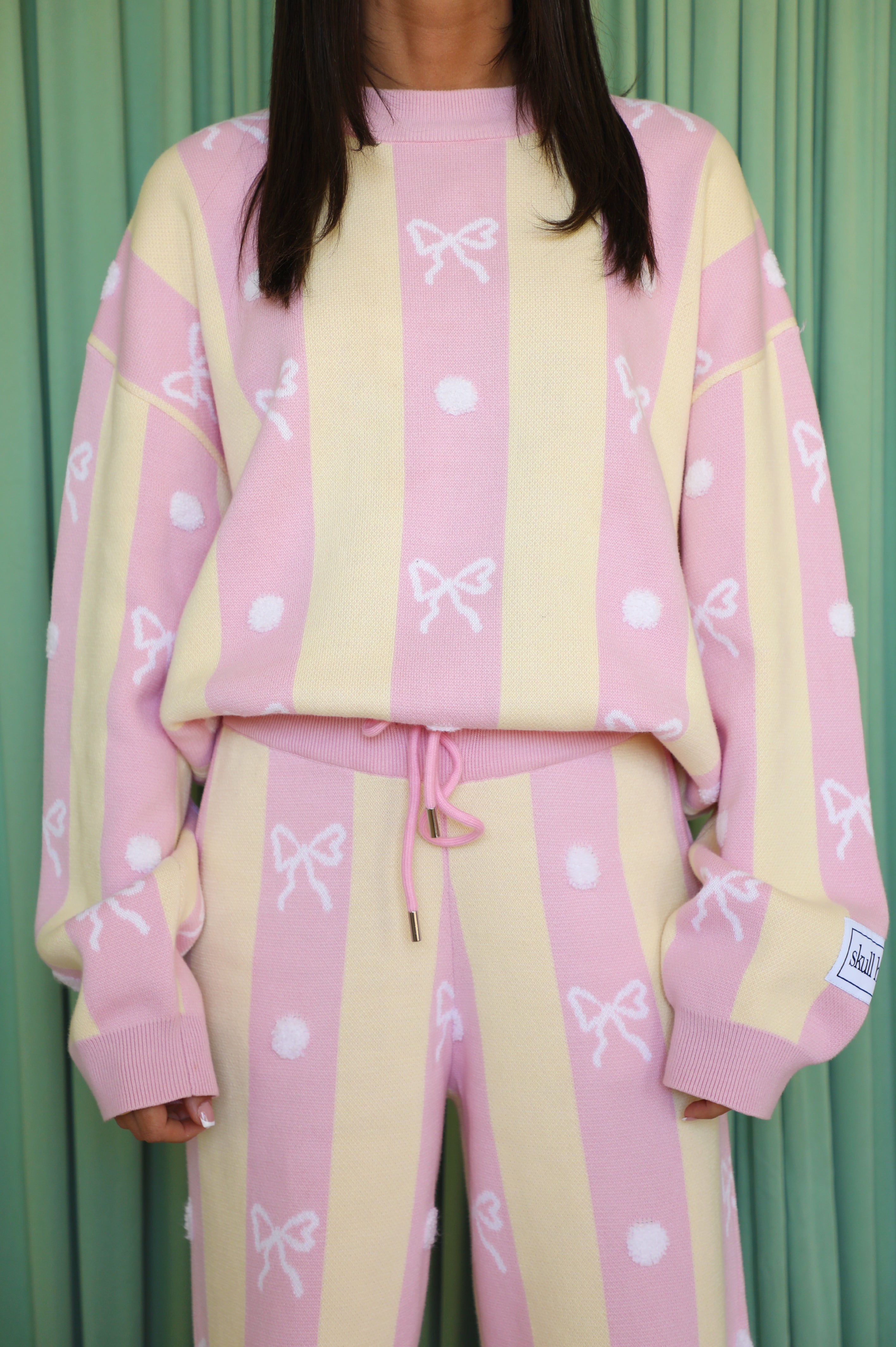 Sweetness Knit Set: Yellow/Pink