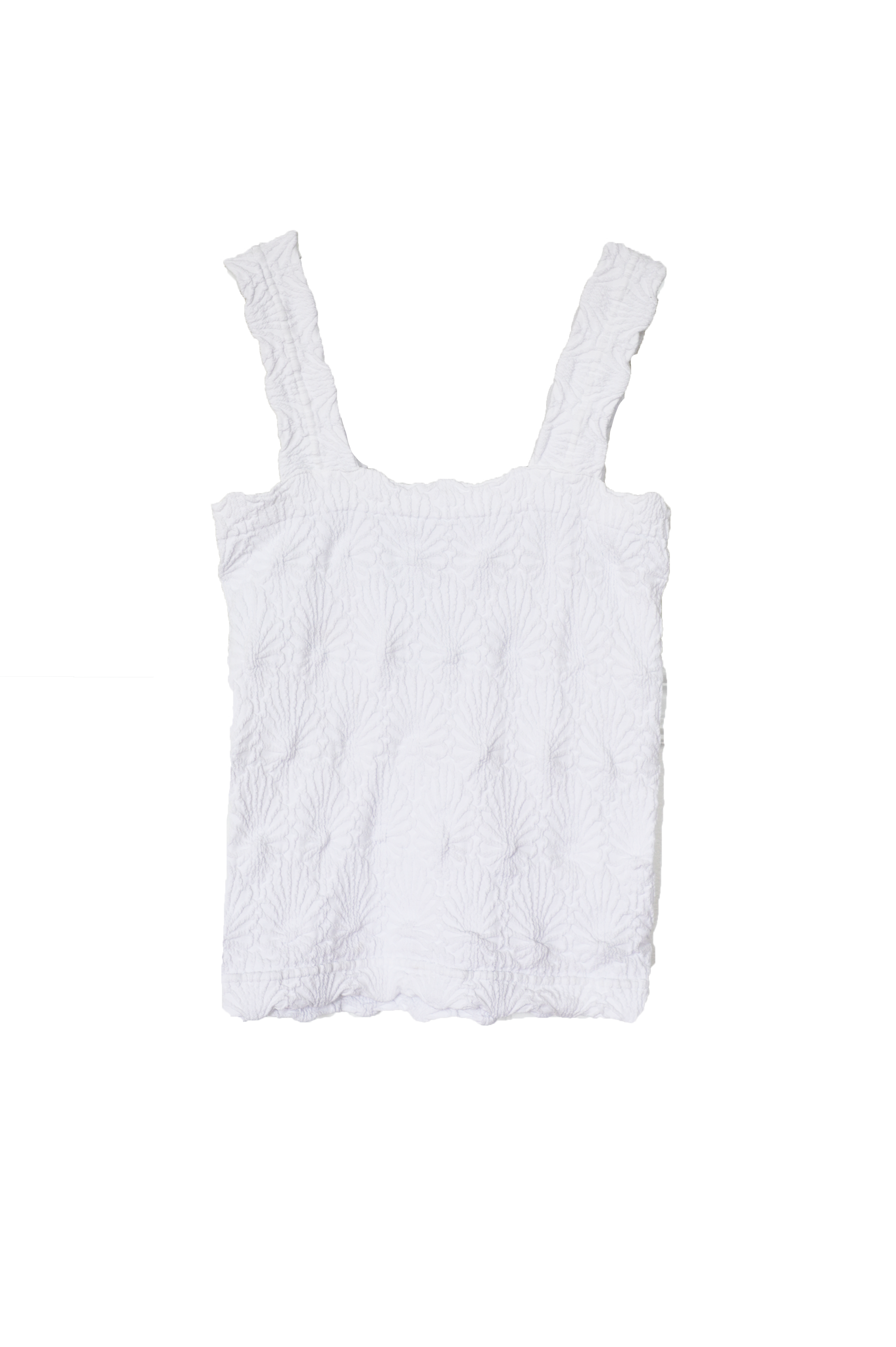 Square Tank: White