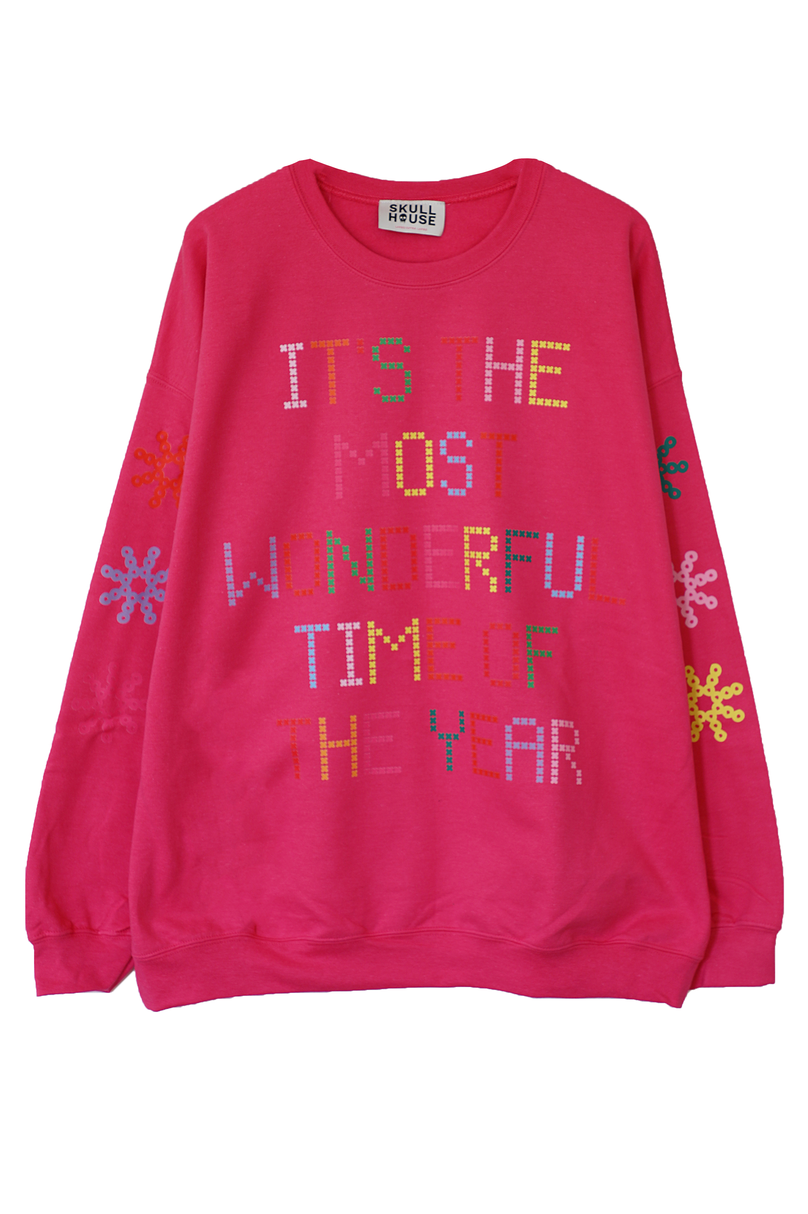 Most Wonderful Crewneck: Hot Pink