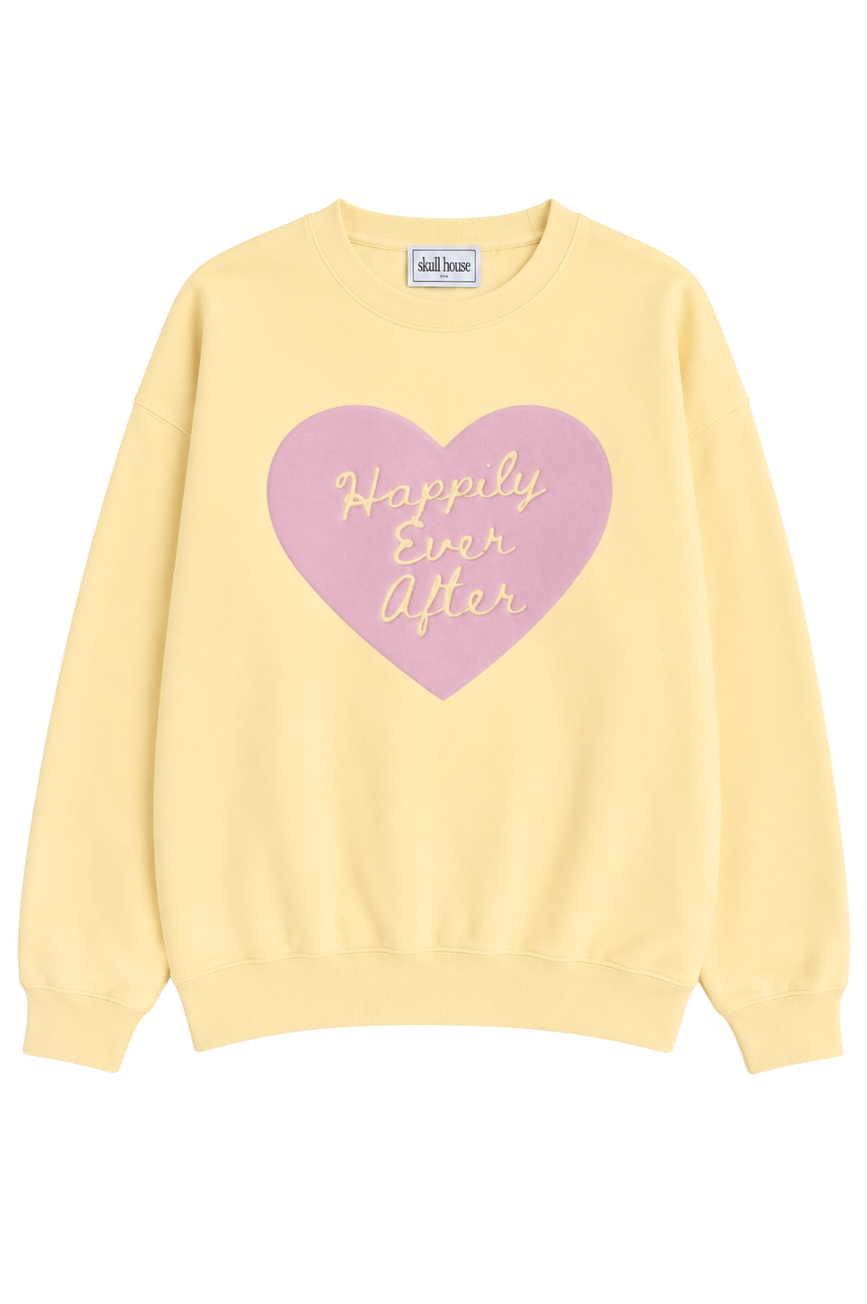 Happily Ever After Crewneck: Yellow