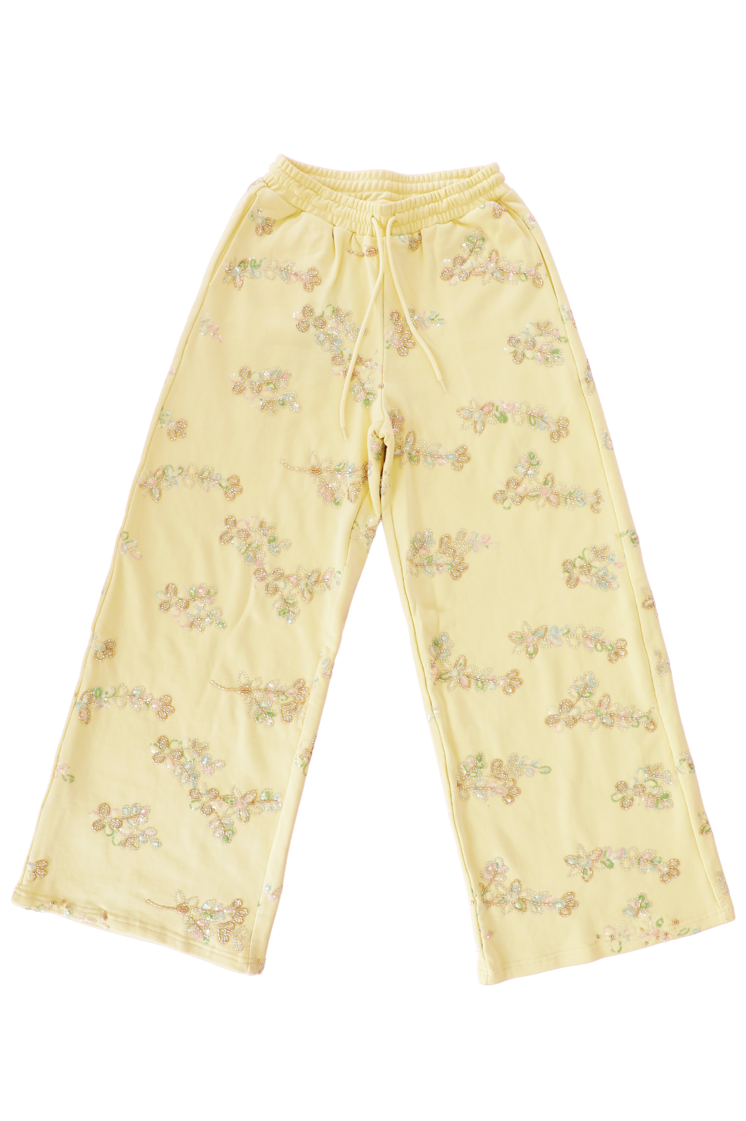 PRE-ORDER: Embellished Pants: Buttercup