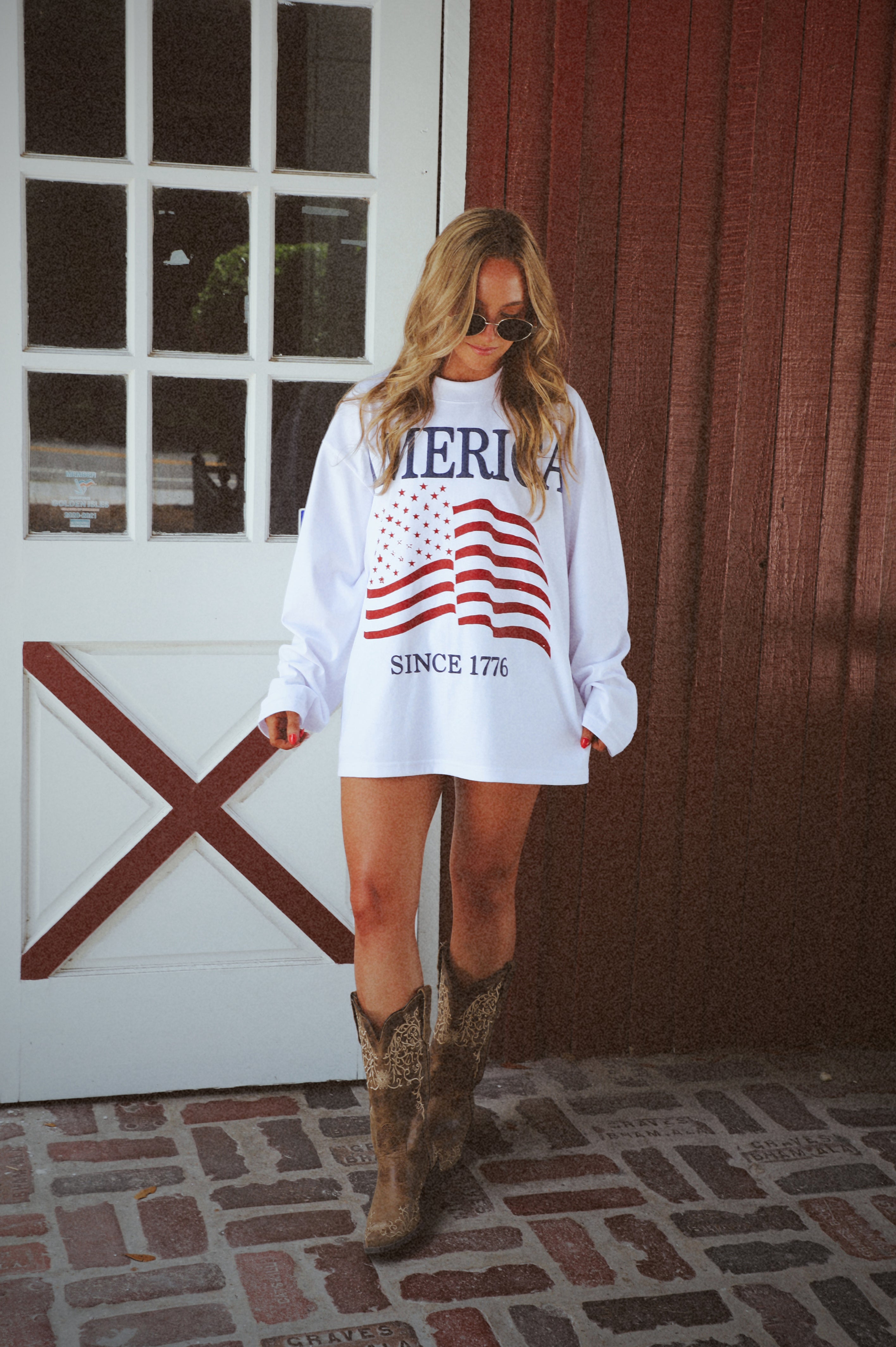 PRE-ORDER: America Daily Tee: White